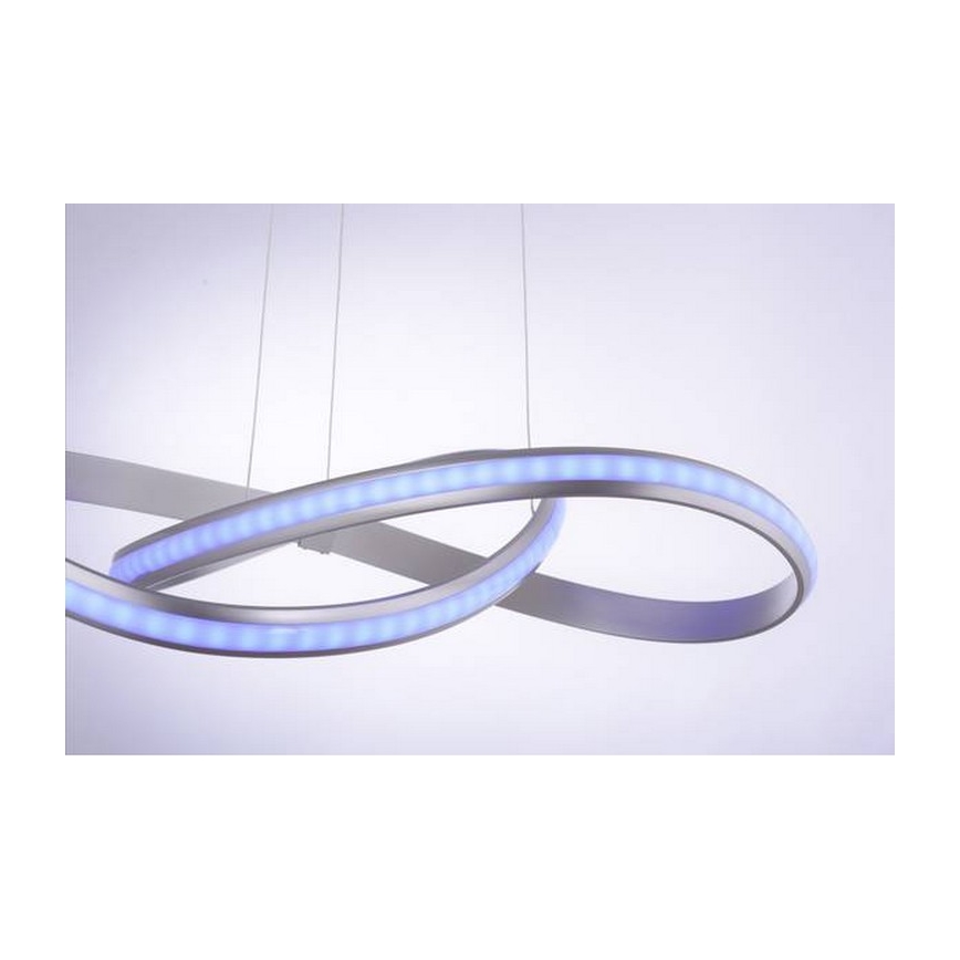 Leuchten Direkt 18432-55 - Dimbare LED RGB Hanglamp aan een koord MELINDA LED/28W/230V