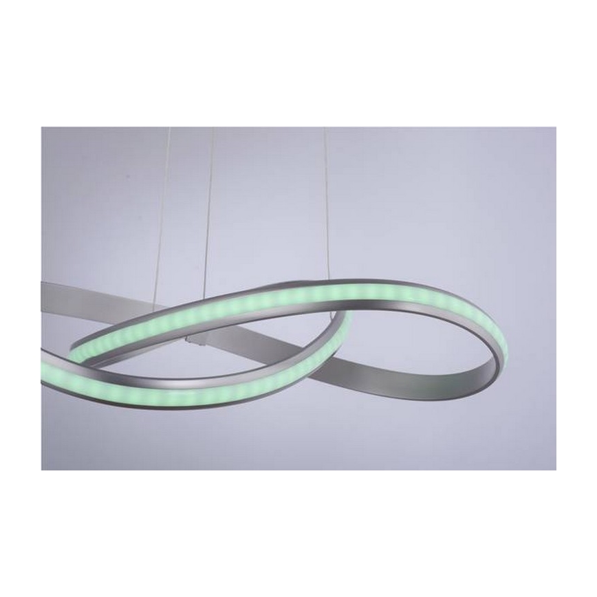 Leuchten Direkt 18432-55 - Dimbare LED RGB Hanglamp aan een koord MELINDA LED/28W/230V