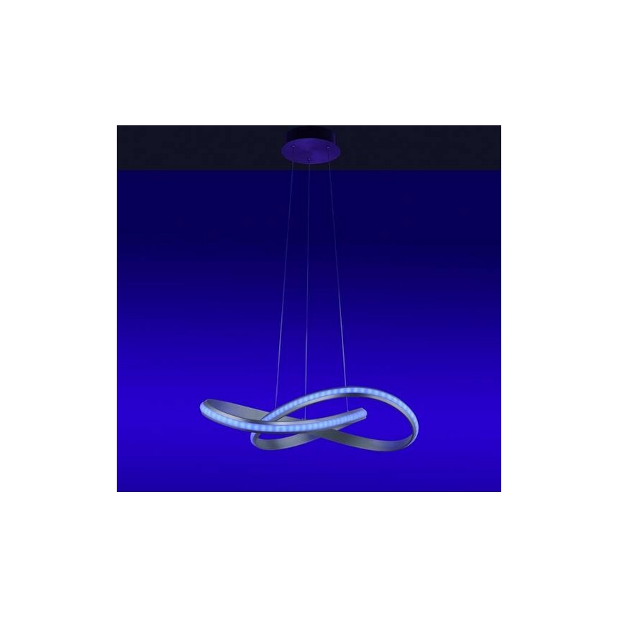 Leuchten Direkt 18432-55 - Dimbare LED RGB Hanglamp aan een koord MELINDA LED/28W/230V