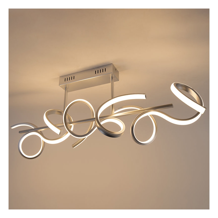 Leuchten Direkt 19032-21 - Dimbare LED Hanglamp voor Oppervlak Montage CURLS LED/25,8W/230V