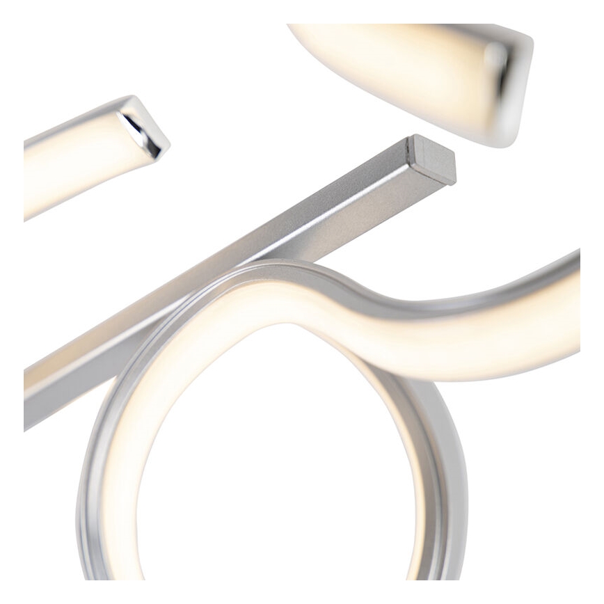 Leuchten Direkt 19032-21 - Dimbare LED Hanglamp voor Oppervlak Montage CURLS LED/25,8W/230V