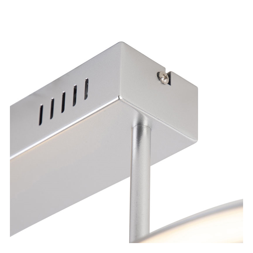 Leuchten Direkt 19032-21 - Dimbare LED Hanglamp voor Oppervlak Montage CURLS LED/25,8W/230V