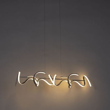 Leuchten Direkt 19033-21 - Lustre LED dimmable sur câble CURLS LED/40,8W/230V