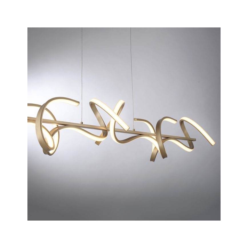 Leuchten Direkt 19033-60 - LED dimbare hanglamp CURLS LED/40.8W/230V
