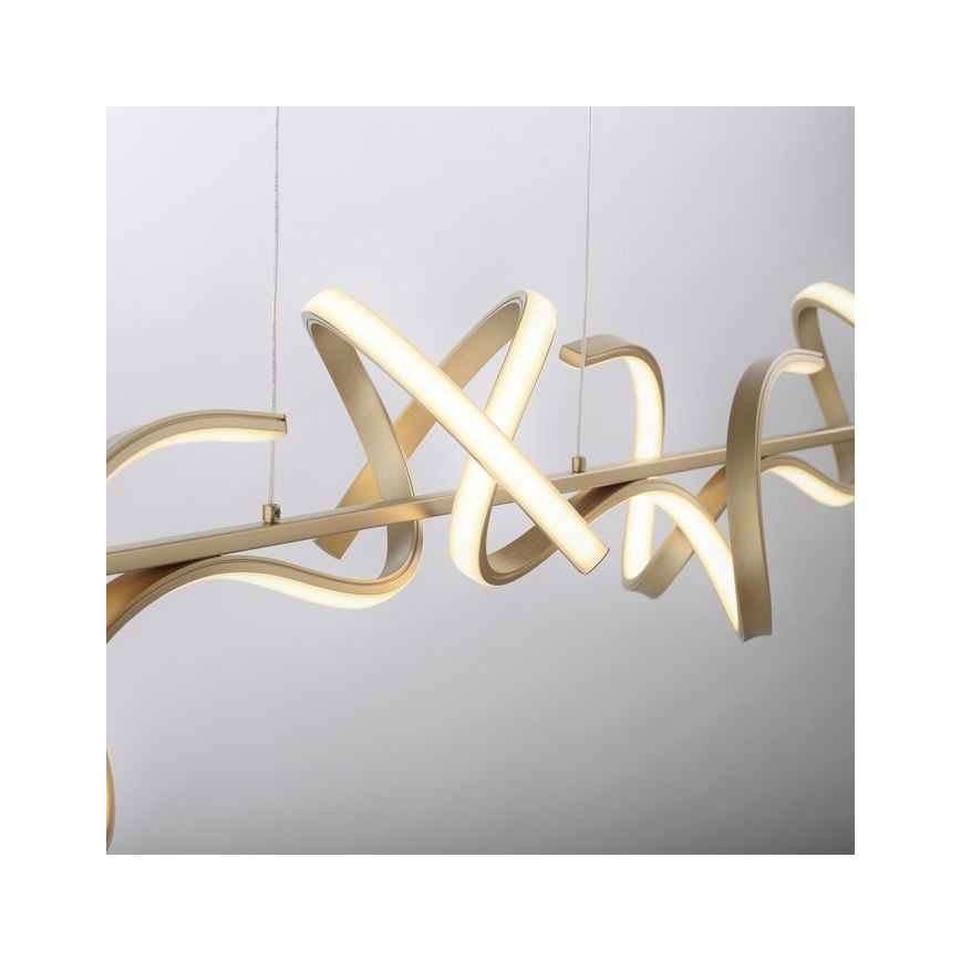 Leuchten Direkt 19033-60 - LED dimbare hanglamp CURLS LED/40.8W/230V