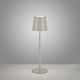 Leuchten Direkt 19250-40 - LED Lampe de table rechargeable extérieure à intensité variable EURIA LED/3W/5V IP54 gris