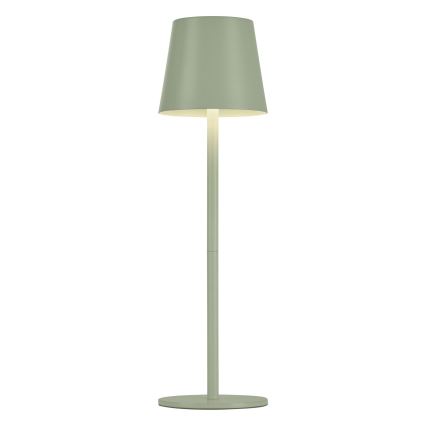 Leuchten Direkt 19250-43 - LED Lampe de table rechargeable extérieure à intensité variable EURIA LED/3W/5V IP54 vert