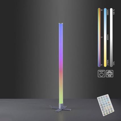 Leuchten Direkt 19902-21 - Lampe LED RGB à intensité variable RINGO LED/10W/230V+Télécommande