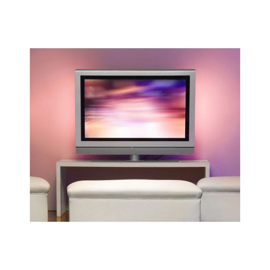 Leuchten Direkt 81215-70- Ruban LED RGB à intensité variable TEANIA 5m LED/19W/12/230V + Télécommande