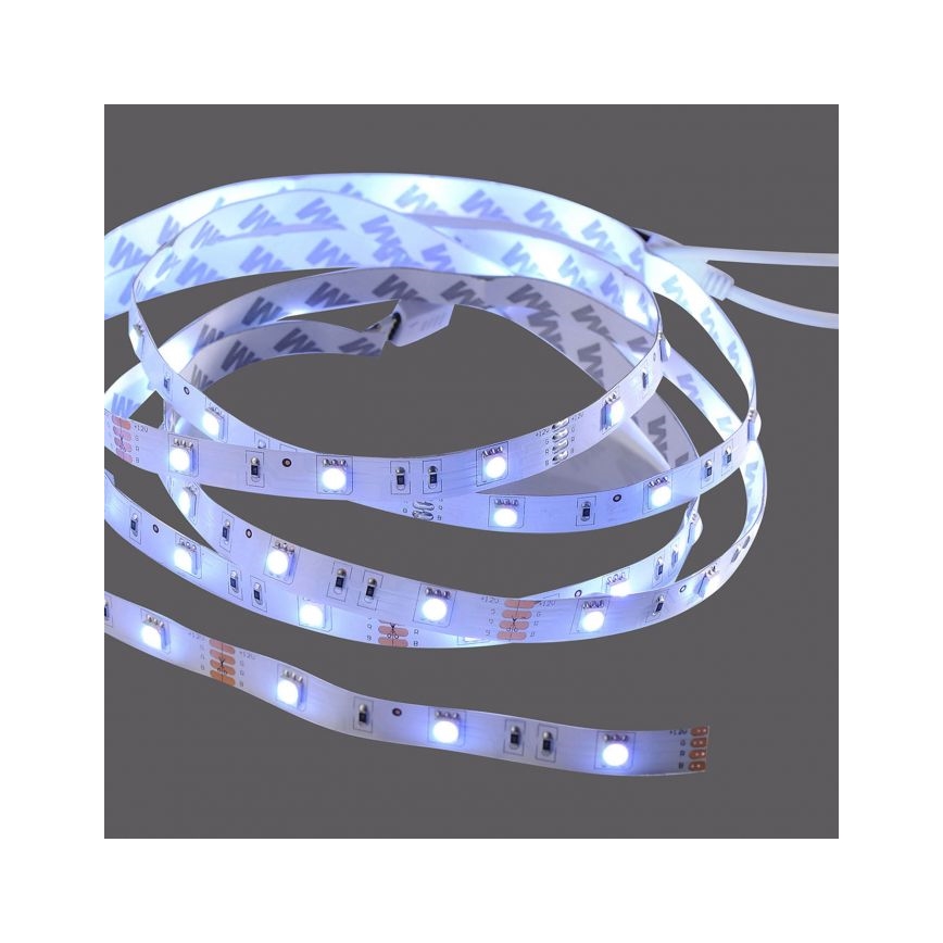 Leuchten Direkt 81215-70- Ruban LED RGB à intensité variable TEANIA 5m LED/19W/12/230V + Télécommande