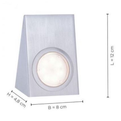 Leuchten Direkt 84111-55-3 - LOT 3x Éclairage de meuble avec un détecteur THEO LED/3,6W/230V