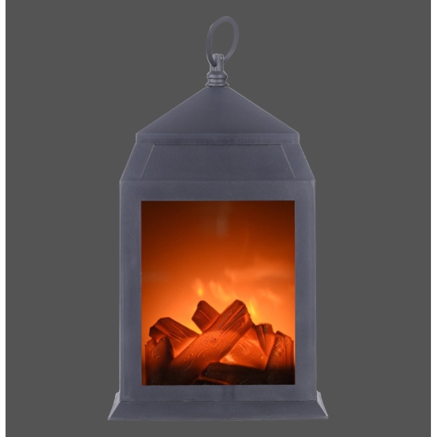 Leuchten Direkt 86220-18 - Lanterne décorative CHIMNEY LED/0,6W/3xAAA