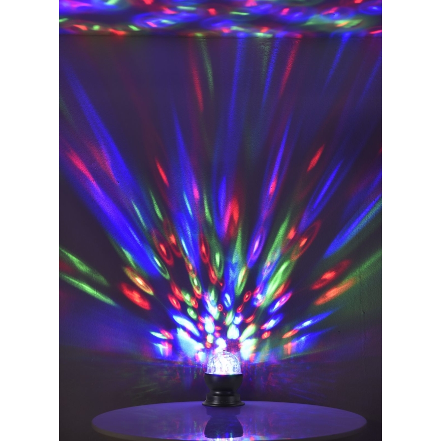 Leuchten Direkt 98035-18 - LED RGB Tafel Lamp DISCO LED/3W/230V