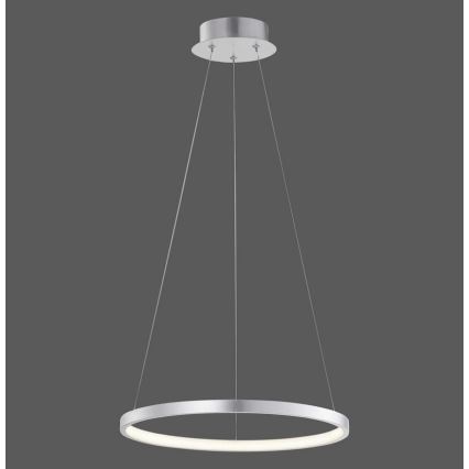 Leuchten Direkt L16270-21 - Dimbare LED RGB Hanglamp aan een koord CIRCLE LED/25W/230V + afstandsbediening