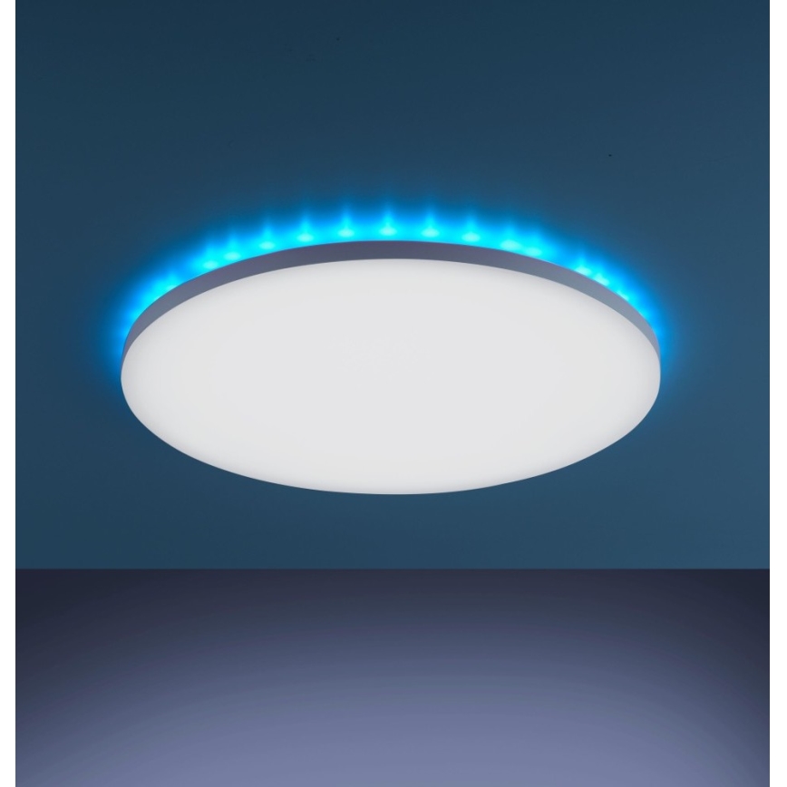 Leuchten Direkt- Luminaire à intensité variable LED RGBW GUSTAV LED/20,3W/230V + LED/1,8W 2700-5000K + Télécommande