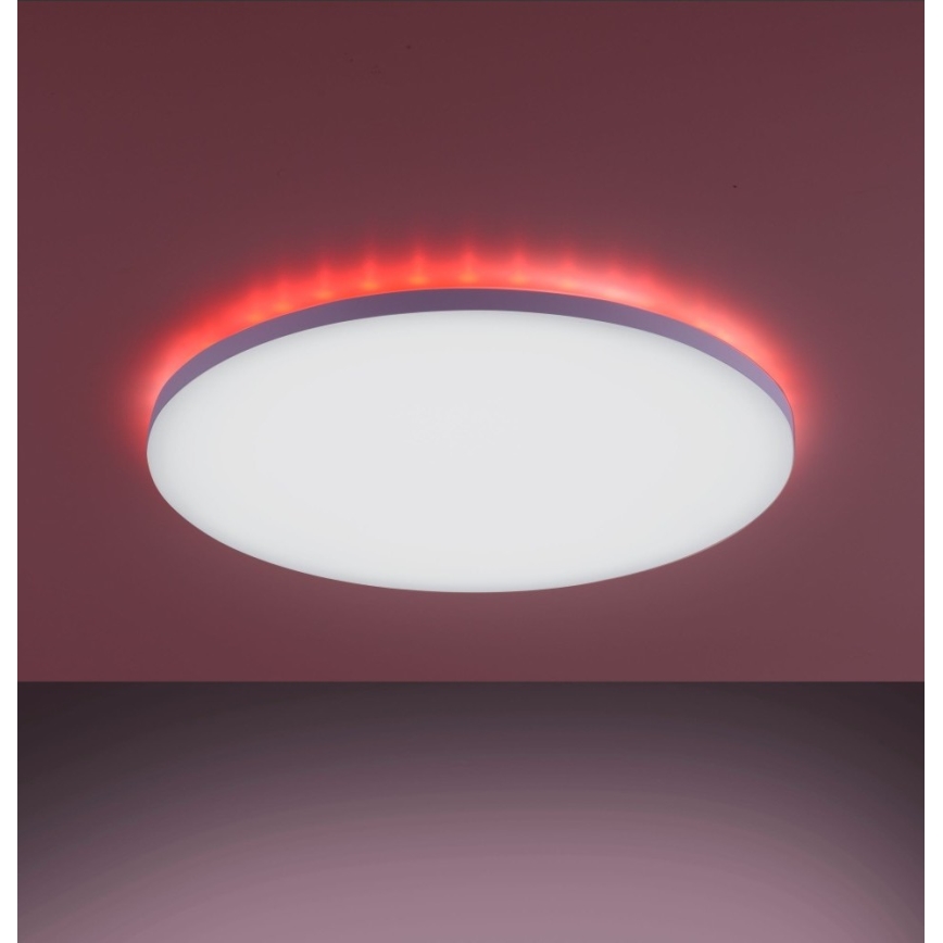 Leuchten Direkt- Luminaire à intensité variable LED RGBW GUSTAV LED/20,3W/230V + LED/1,8W 2700-5000K + Télécommande