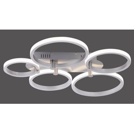 Leuchten Direkt 12112-55 - Plafonnier LED en saillie JOHANNA 2xLED/11,5W/230V+2xLED/9W+LED/7W