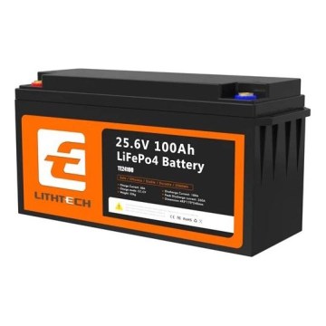 LiFePO4-accu voor zonnestroomsystemen 25,6 V / 100 Ah IP66