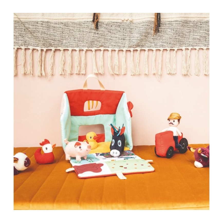 Lilliputiens - Pluche set Mijn eerste boerderij