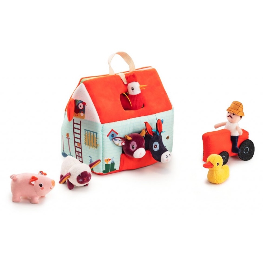 Lilliputiens - Pluche set Mijn eerste boerderij