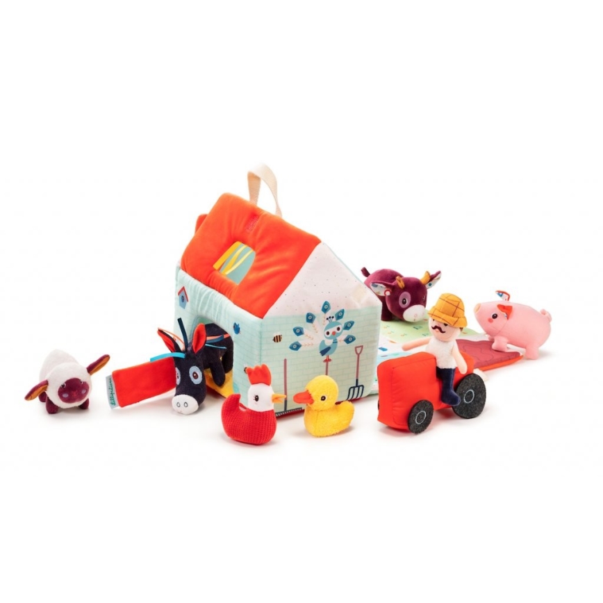 Lilliputiens - Pluche set Mijn eerste boerderij