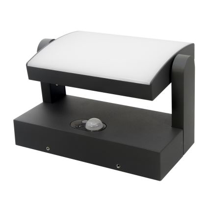 Lindby - Applique murale solaire avec détecteur SHERIN LED/3,7W/7,4V 1800 mAh IP54