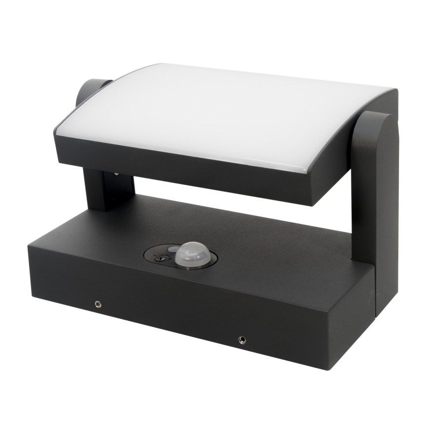 Lindby - Applique murale solaire avec détecteur SHERIN LED/3,7W/7,4V 1800 mAh IP54