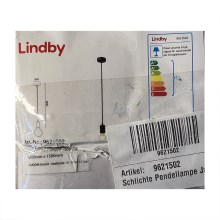 Lindby - Dimbare hanglamp aan een koord JAKE 1xE27/60W/230V