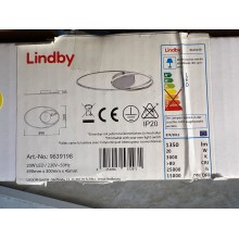 Lindby - Dimbare LED plafondlamp XENIAS LED/20W/230V