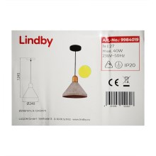 Lindby - Hanglamp aan een koord CAISY 1xE27/40W/230V