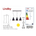 Lindby - Hanglamp aan een koord IBU 3xE27/60W/230V