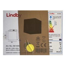 Lindby - LED wand verlichting QUASO LED/4W/230V beton
