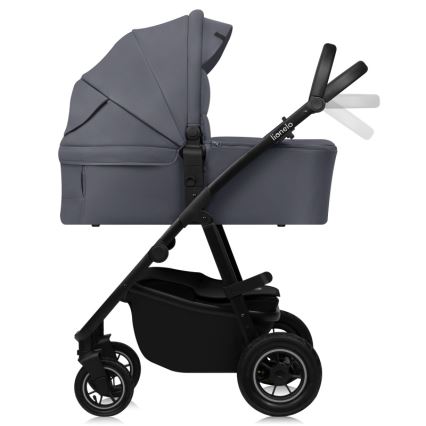 Lionelo - 2-in-1 combi-kinderwagen AMBER PLUS Grijs Grafiet