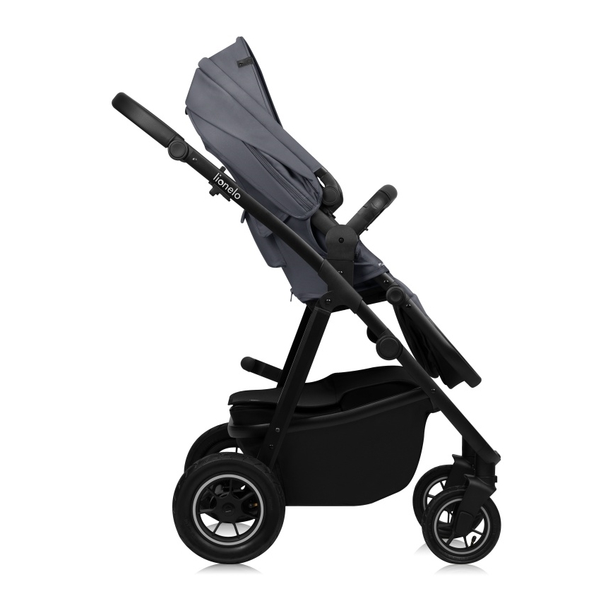 Lionelo - 2-in-1 combi-kinderwagen AMBER PLUS Grijs Grafiet
