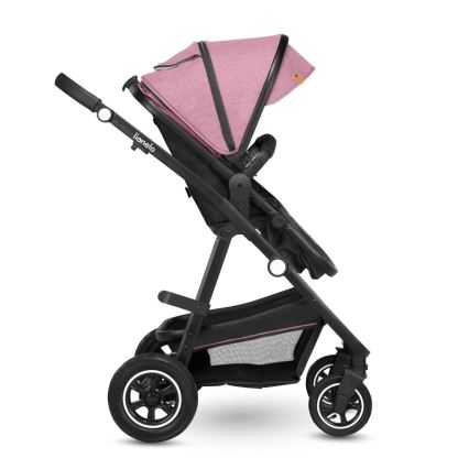 Lionelo - 2-in-1 combi-kinderwagen AMBER Roze Roos
