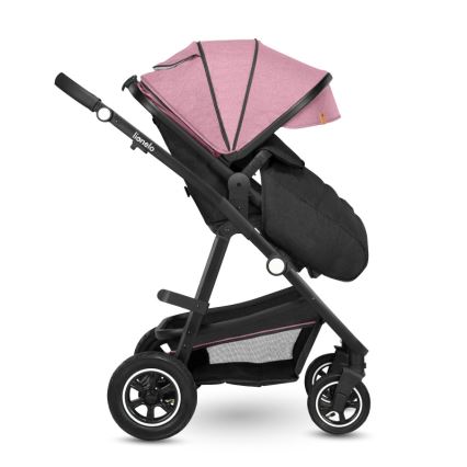Lionelo - 2-in-1 combi-kinderwagen AMBER Roze Roos