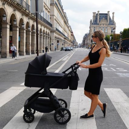 Lionelo - 2-in-1 combi-kinderwagen LAYLA Black Onyx
