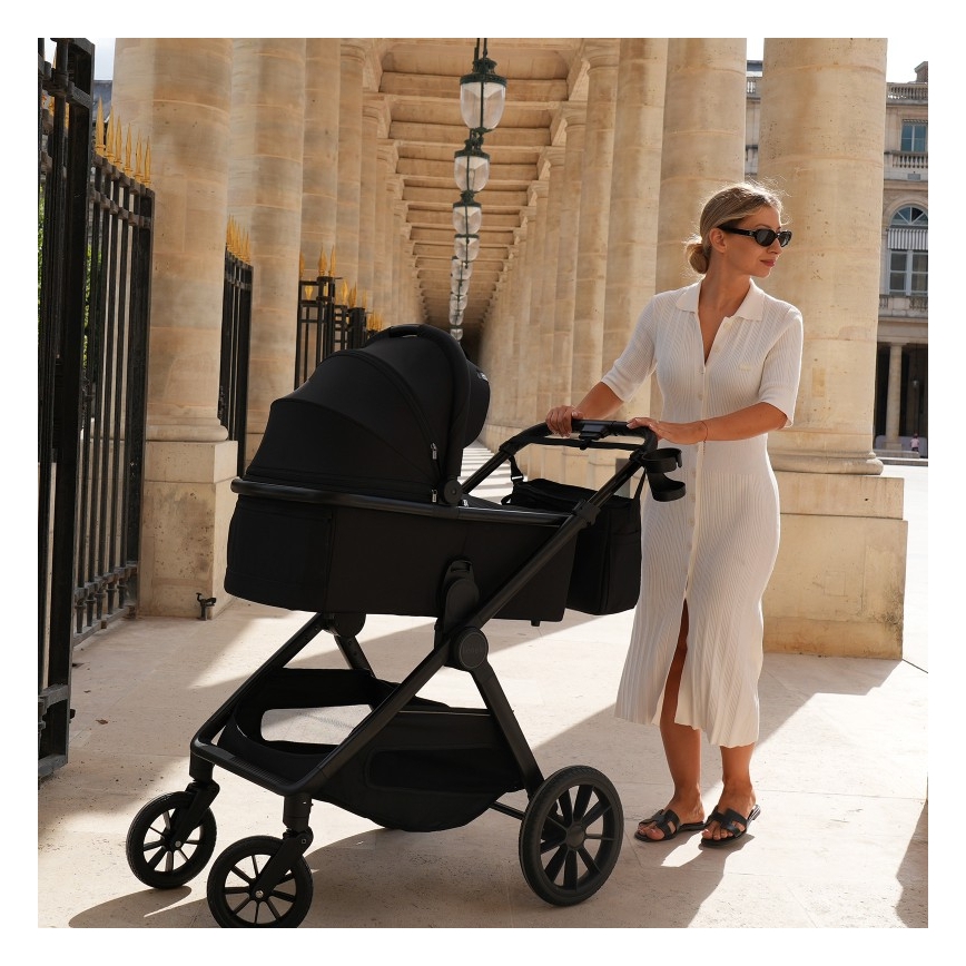 Lionelo - 2-in-1 combi-kinderwagen LAYLA Black Onyx