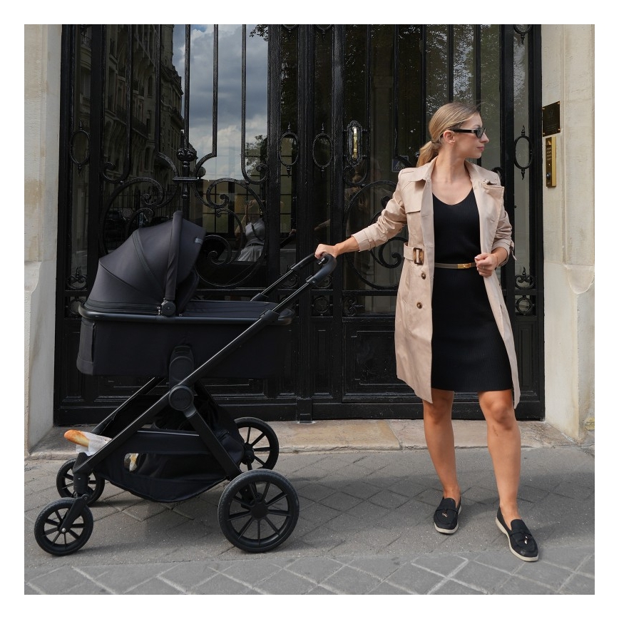 Lionelo - 2-in-1 combi-kinderwagen LAYLA Black Onyx