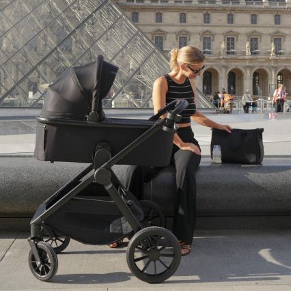 Lionelo - 2-in-1 combi-kinderwagen LAYLA Black Onyx