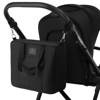 Lionelo - 2-in-1 combinatiekinderwagen MERIL Black Onyx