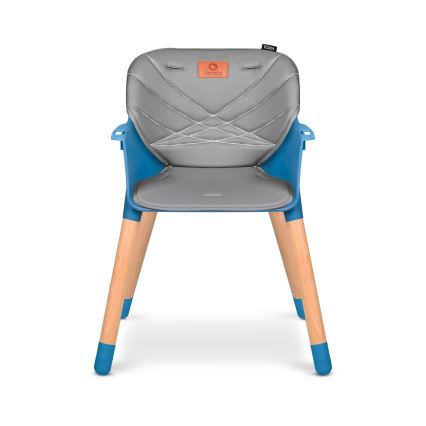 Lionelo - 2-in-1 kinder-eethoogstoel KOEN Blue Sky