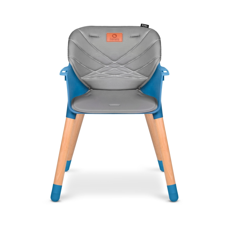 Lionelo - 2-in-1 kinder-eethoogstoel KOEN Blue Sky