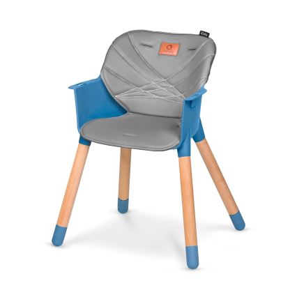 Lionelo - 2-in-1 kinder-eethoogstoel KOEN Blue Sky