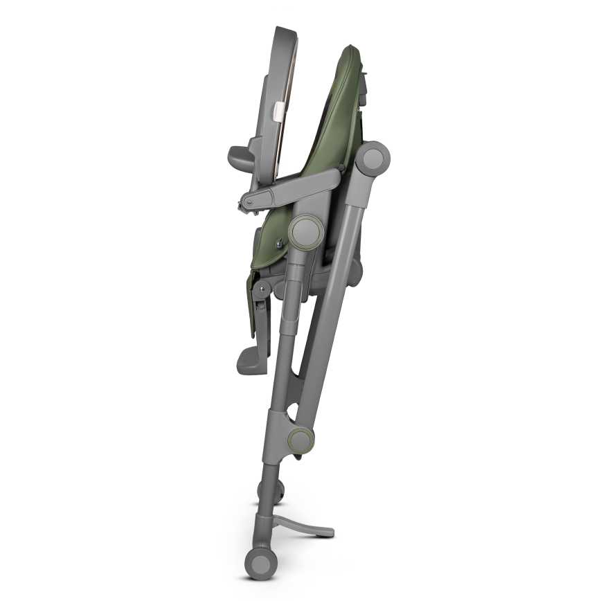 Lionelo - 2-in-1 kinder-eetstoel CORA PLUS Olijfgroen