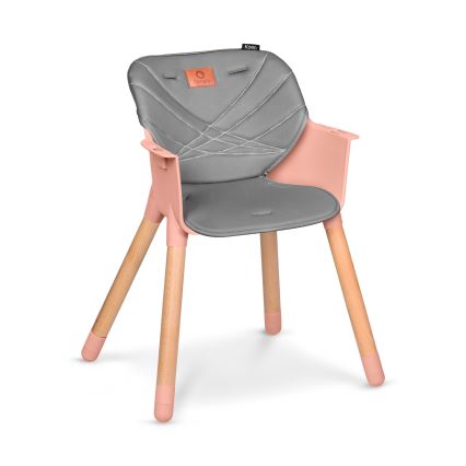 Lionelo - 2-in-1 kinder-eetstoel KOEN Roze