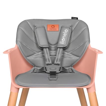 Lionelo - 2-in-1 kinder-eetstoel KOEN Roze