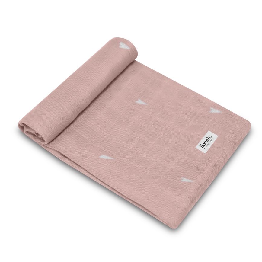 Lionelo - 3-delige set bamboe hydrofiele doeken 70x70 cm Rainbow