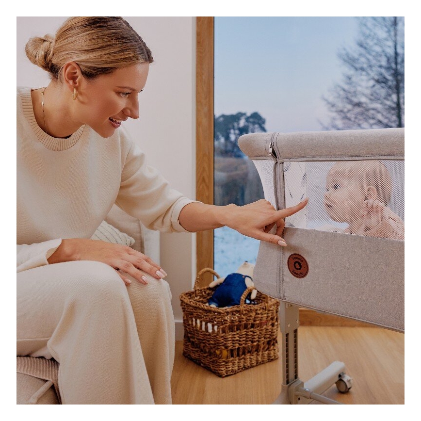 Lionelo - 3-in-1 babybed AURORA beige