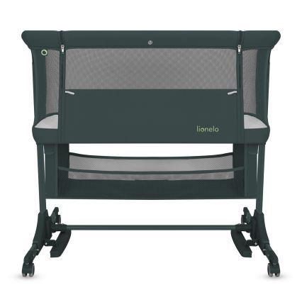 Lionelo - 3-in-1 babybed JODIE Groen Graphiet